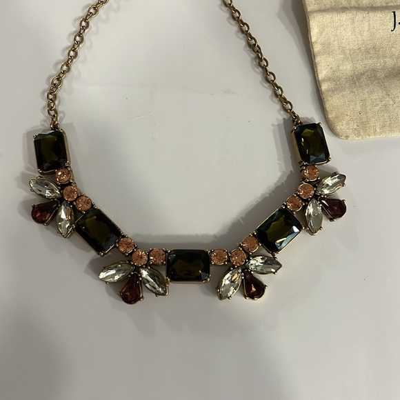Lovely Jcrew necklace! EuC fun stone/gem look - Picture 2 of 3